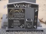 WINE Nomnyamazana Maria 1918-2010