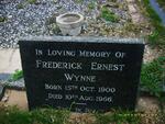 WYNNE Frederick Ernest 1900-1966
