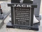 JACK Welekazi Ethel 1948-2011