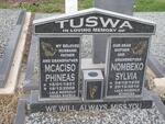 TUSWA Mcaciso Phineas 1921-2008 & Nombeko Sylvia 1936-2010