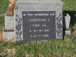 AS Christian F., van 1943-1995