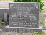 HAAR Helena Christina, van de 1919-1986