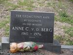 BERG Anne C., v.d. 1910-1976