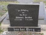 BERG Johannes Jacobus, van der 1923-1975