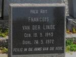 LINDE Francois, van der 1949-1972