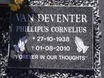 DEVENTER Phillipus Cornelius, van 1938-2010