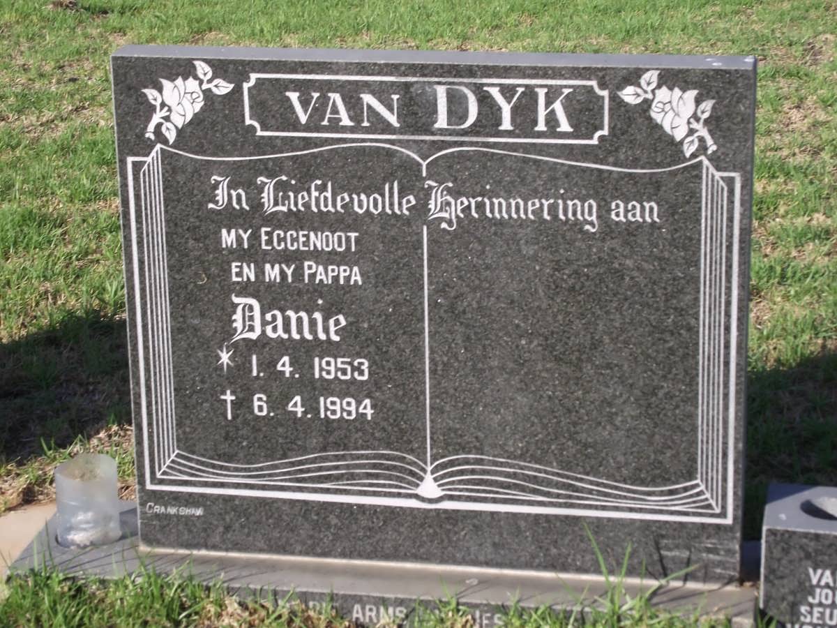 DYK Danie, van 1953-1994