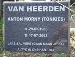 HEERDEN Anton Morny, van 1986-2003