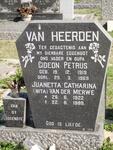 HEERDEN Gideon Petrus, van 1919-1969 :: MERWE Juanetta Catharina, van der 1922-1999
