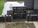 JAARSVELD Annie Elizabeth, van 1909-1980