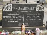 JAARSVELDT Paul Johannes, van 1898-1968 & Margaretha Jacoba 1904-1980