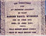 MYBURGH Barend Daniel 1882-1943