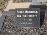 VOLLENHOVEN Pieter Marthinus, van 1912-1977
