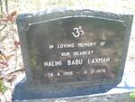 LAXMAN Nalini Babu 1955-1976