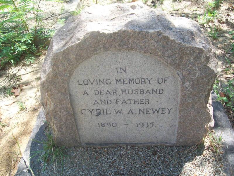 NEWEY Cyril W.A. 1890-1935