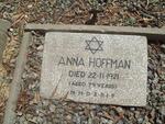 HOFFMAN Anna -1921