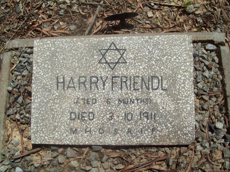 FRIENDL Harry -1911