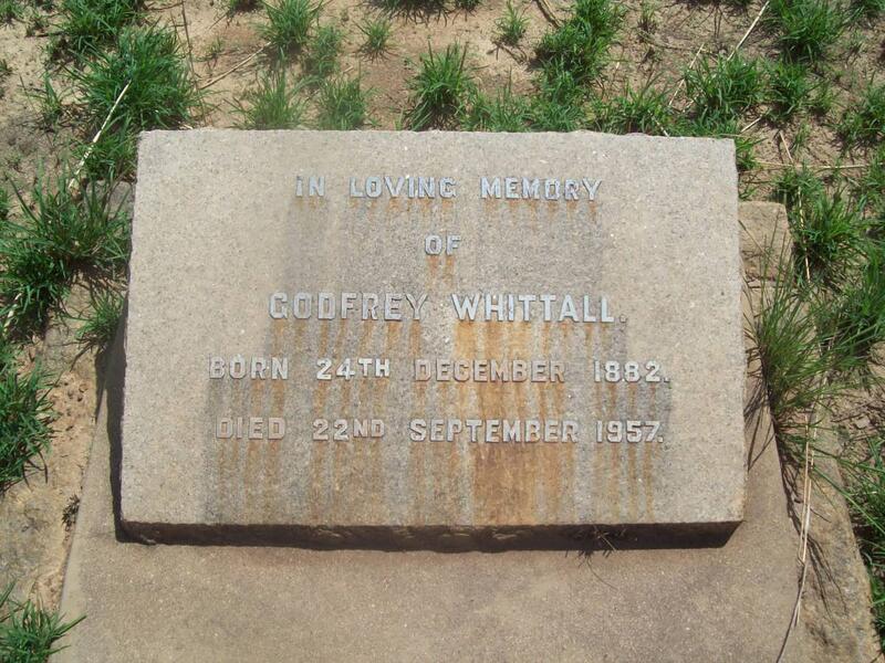 WHITTALL Godfrey 1882-1957