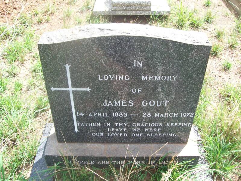 GOUT James 1885-1972
