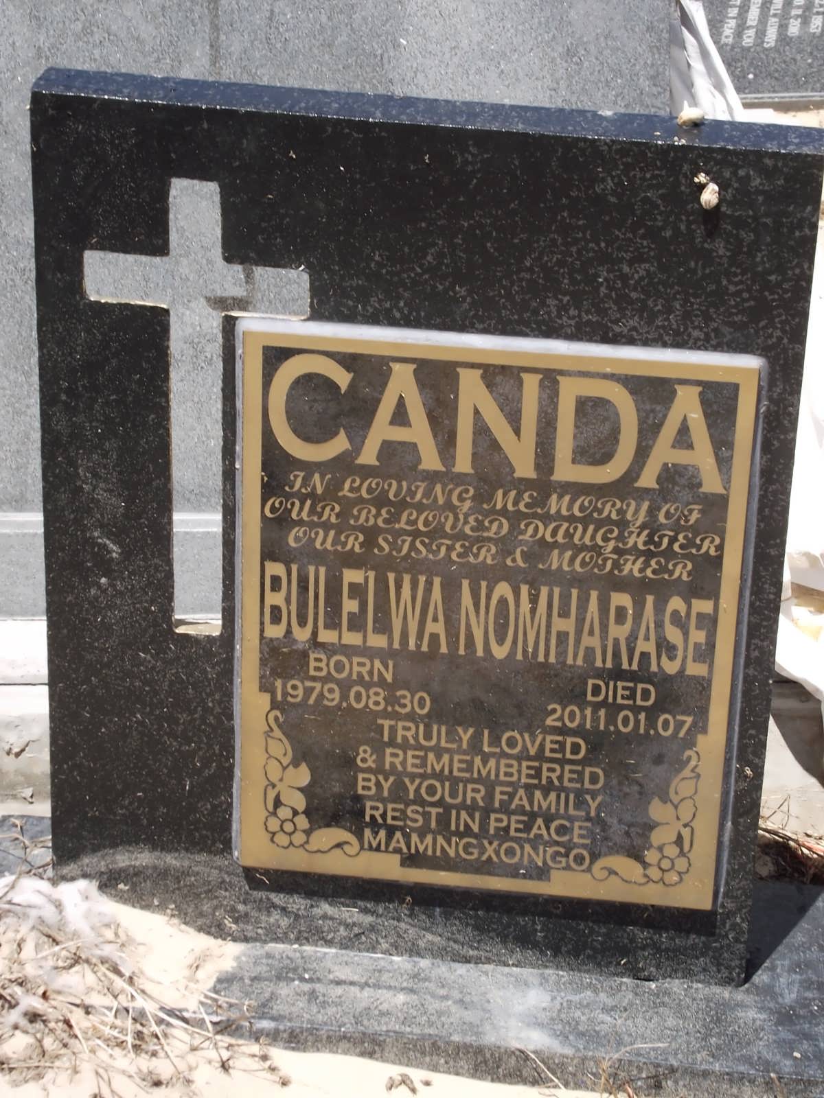 CANDA Bulelwa Nomharase 1979-2011