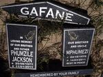 GAFANE Phumzile Jackson 1971-2011 :: GAFANE Mphumezi 1976-2011