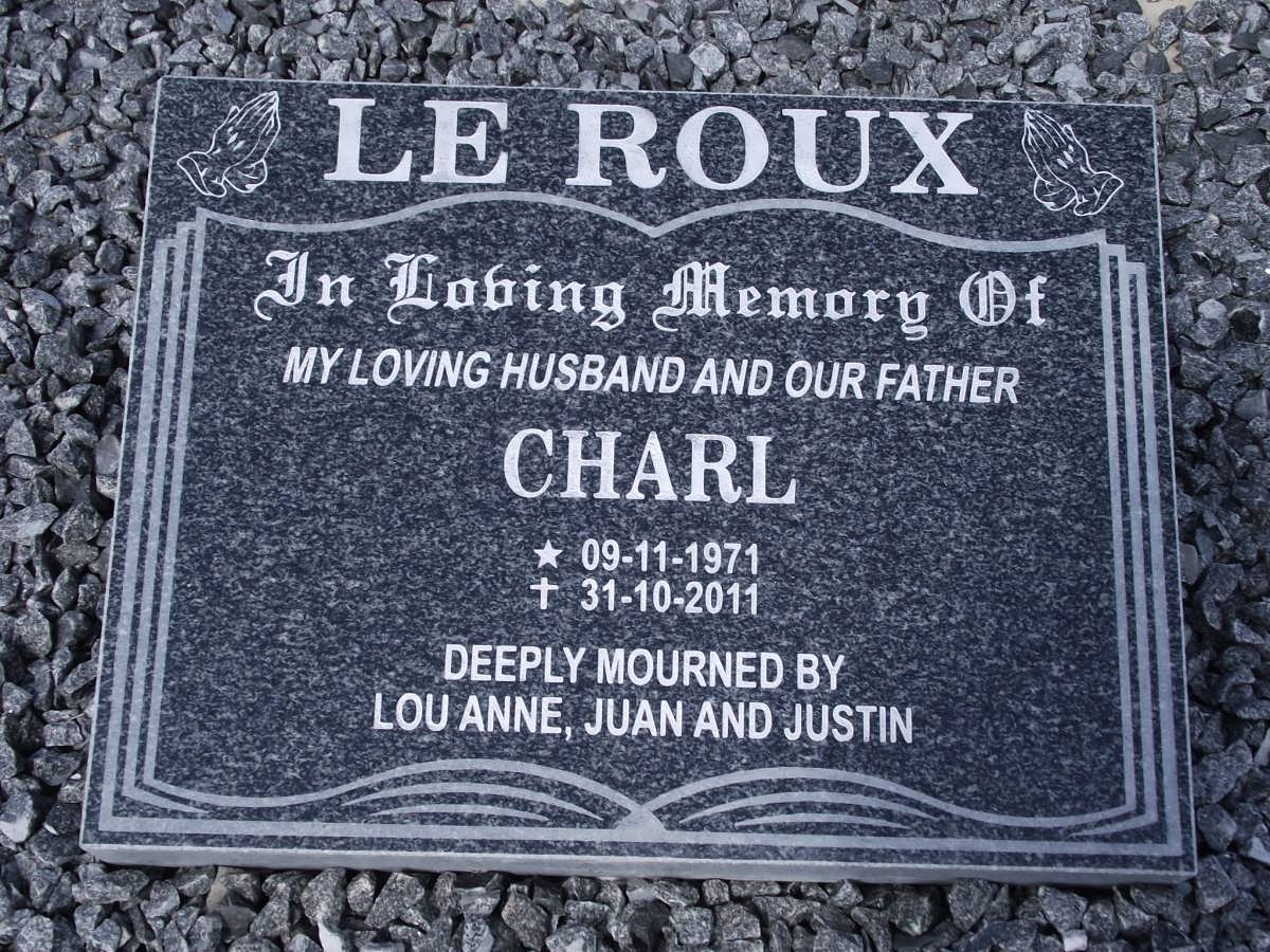 ROUX Charl B., le 1971-2011