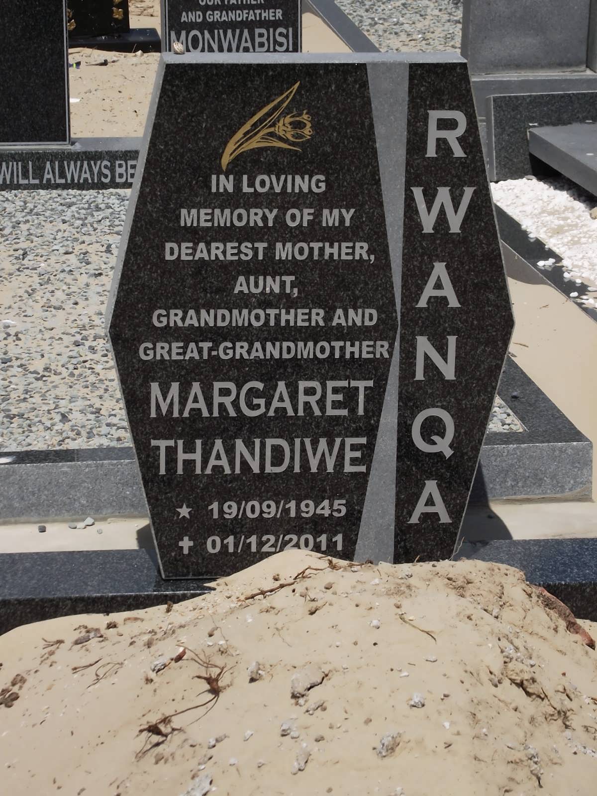 RWANQA Margaret Thandiwe 1945-2011