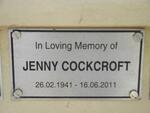 COCKROFT Jenny 1941-2011