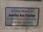 FLETCHER Jennifer Ann 1946-2011