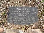 MACKAY Rebecca Amy 1992-1992