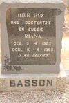 BASSON Riana 1965-1965
