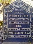 DUPREE Louis J. 1842-1917 & Jensina C. 1847-1918