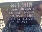 NELSON Bertram George 1943-1979