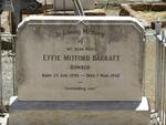 BOWKER Effie Mitford nee BARRATT 1890-1942