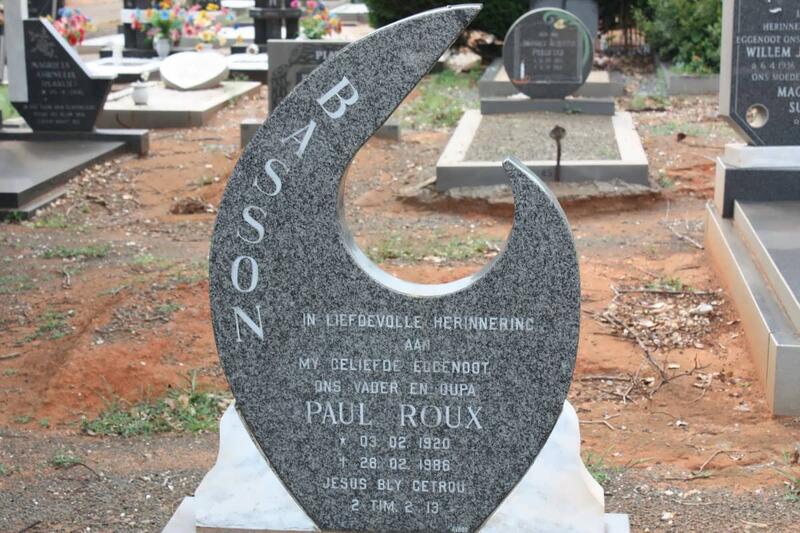 BASSON Paul Roux 1920-1986