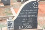 BASSON Jacobus Johannes 1899-1970