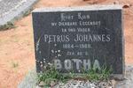 BOTHA Petrus Johannes 1864-1960