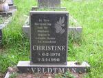 VELDTMAN Christine 1974-1990