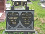CALITZ Jan J.S. 1921-1993 & Caty E. 1922-2003