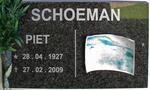 SCHOEMAN Piet 1927-2009