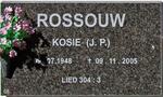 ROSSOUW J.P. 1948-2005