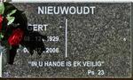NIEUWOUDT Gert 1929-2006