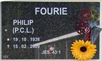 FOURIE P.C.L. 1938-2009