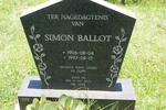 BALLOT Simon 1906-1997