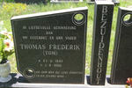 BEZUIDENHOUT Thomas Frederik 1943-1990