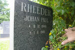 RHEEDER Johan Paul 1940-1985