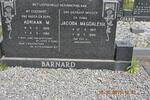 BARNARD Adriaan M. 1906-1980 & Jacoba Magdalena 1913-1986