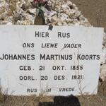 KOORTS Johannes Martinus 1855-1921