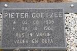 COETZEE Pieter 1909-1982