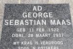 MAAS Ad George Sebastian 1922-1937